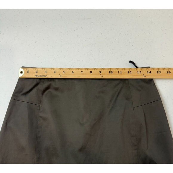 Etro Women's Straight Pencil Skirt Flat Front Back Zip Black Size‎ 44 Capsule - Picture 7 of 10